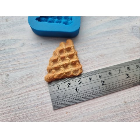 Silicone mold, Piece of waffle, ~ 3.5*4.6 cm