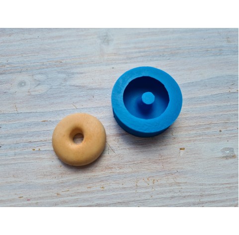 Silicone mold, Donut 3, ~ Ø 2.6 cm