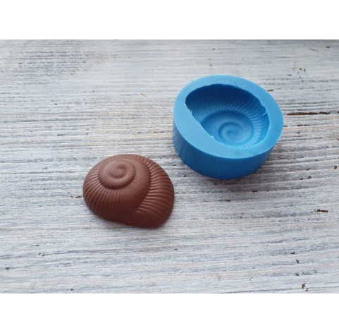 Silicone mold, Seashell, style 5, ~ 2.7*3.5 cm, H:1 cm