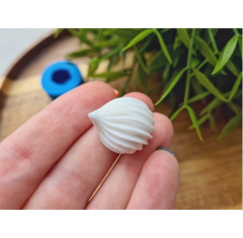 Silicone mold, Meringue, style 5, ~ 1.8*2.2 cm, H:1.3 cm