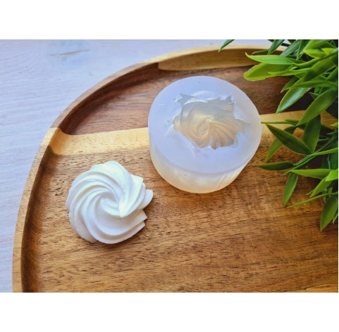 Silicone mold, Meringue, style 6, ~ Ø 4 cm, H:2.3 cm