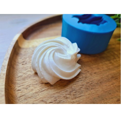 Silicone mold, Meringue, style 6, ~ Ø 4 cm, H:2.3 cm