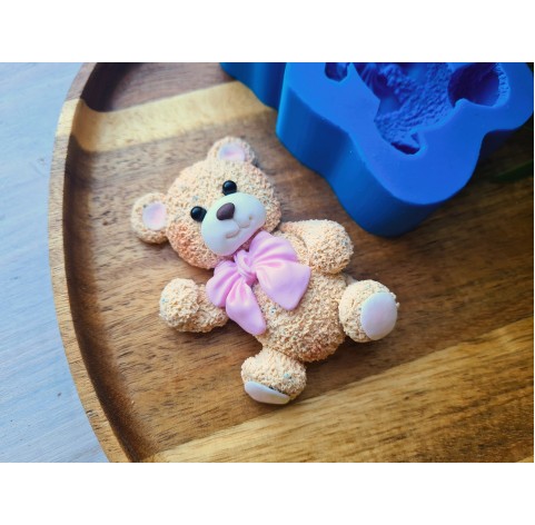 Silicone mold, Bear, style 8, ~ 5*7.1 cm, H:1.9 cm