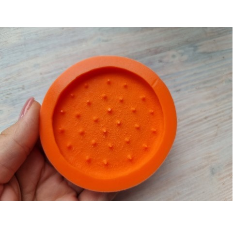 Silicone mold, Full size biscuit, style 1, ~ Ø 6.9 cm, H:0.6 cm