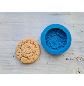 Silicone mold, Сookie, oatmeal 1, ~ Ø 6.2 cm
