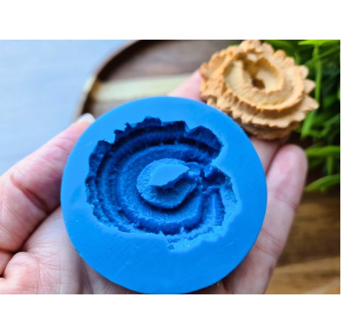 Silicone mold, Full size cookie, style 16, shortbread, ~ 3.9*4 cm, H:0.9 cm