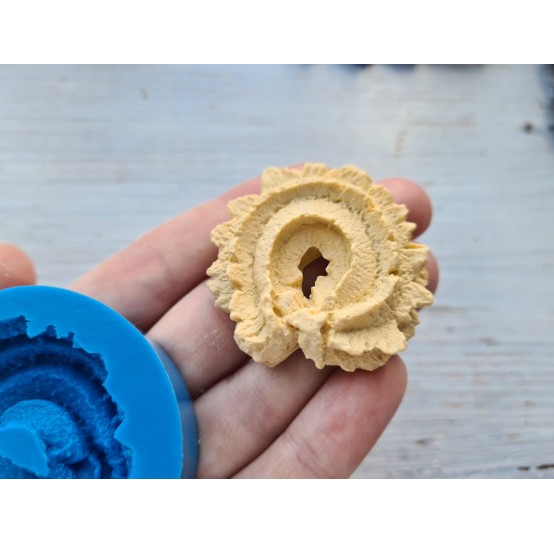 Silicone mold, Cookie 8, shortbread cookie, ~ 4*4.2 cm