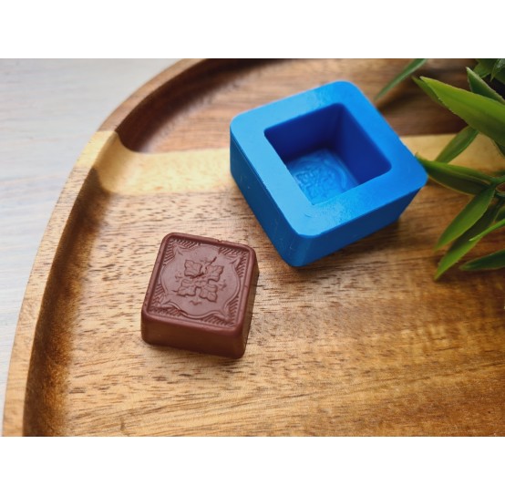 Silicone mold, Chocolate, style 62, ~ 2*2.1 cm, H:1.2 cm