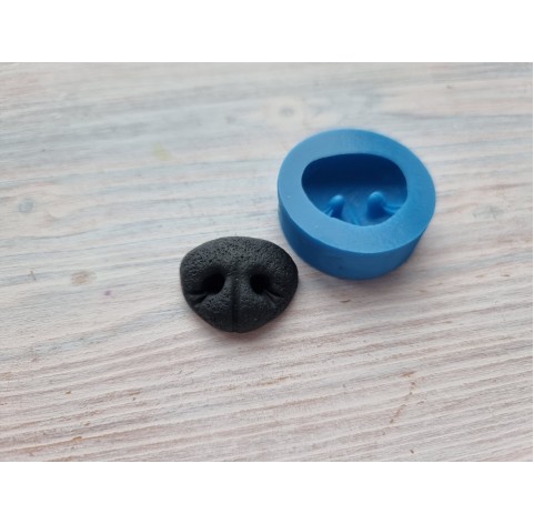 Silicone mold, Dog or bear nose, style 5, ~ 2.2*2.5 cm