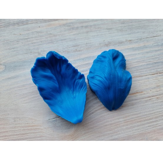 Silicone veiner, Petal texture 13, tulip petal, (mold size) ~ 7.2*5.5 cm