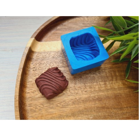 Silicone mold, Chocolate, style 43, ~ 2.8*3 cm, H:1.5 cm