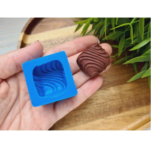 Silicone mold, Chocolate, style 43, ~ 2.8*3 cm, H:1.5 cm