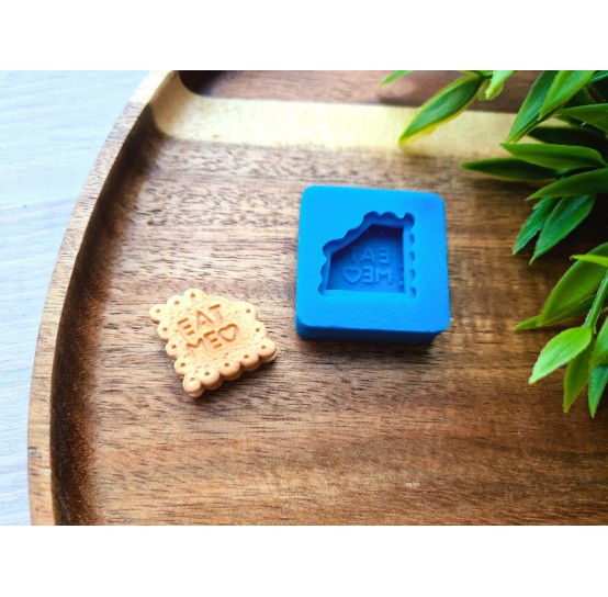 Silicone mold, Biscuit, style 17, ~ 1.9*1.9 cm, H:0.7 cm
