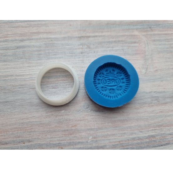 Silicone mold, Cookie 30, + cutter, ~ Ø 2.5 cm