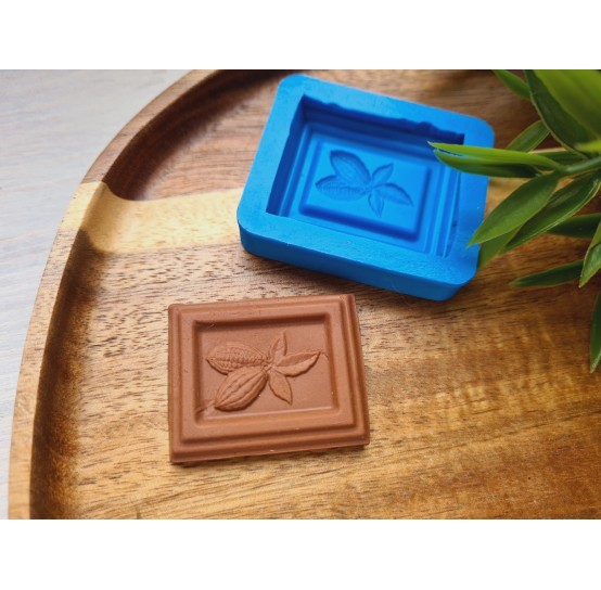 Silicone mold, Chocolate, style 2, ~ 3.2*3.9 cm, H:0.7 cm