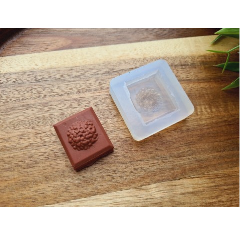 Silicone mold, Chocolate, style 6, ~ 2.6*3 cm, H:1.1 cm