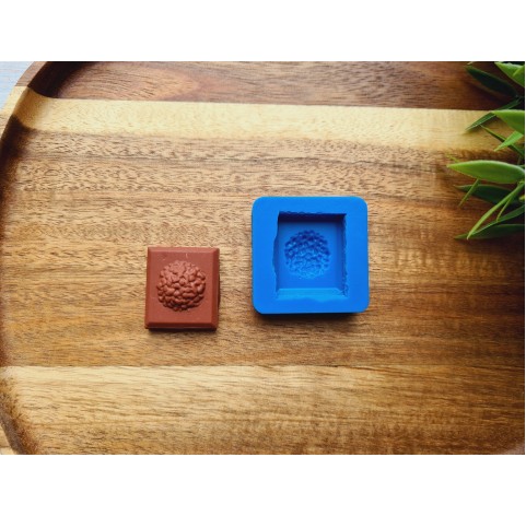 Silicone mold, Chocolate, style 6, ~ 2.6*3 cm, H:1.1 cm