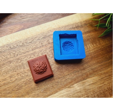 Silicone mold, Chocolate, style 6, ~ 2.6*3 cm, H:1.1 cm