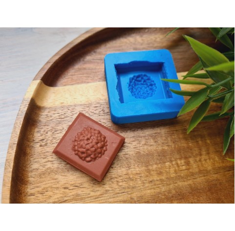 Silicone mold, Chocolate, style 6, ~ 2.6*3 cm, H:1.1 cm