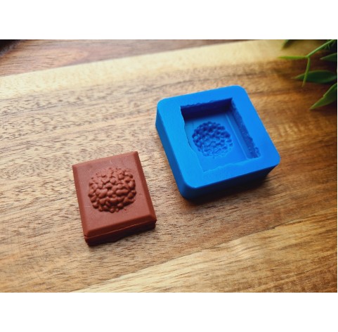 Silicone mold, Chocolate, style 6, ~ 2.6*3 cm, H:1.1 cm