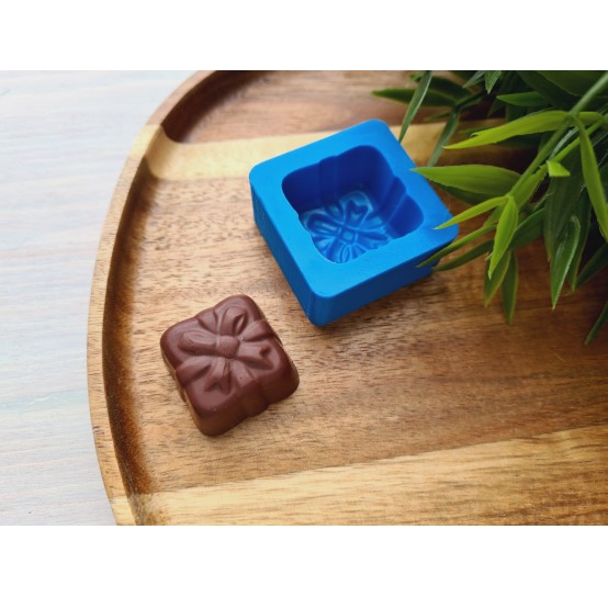 Silicone mold, Chocolate, style 8, ~ 2.5*2.8 cm, H:1.1 cm