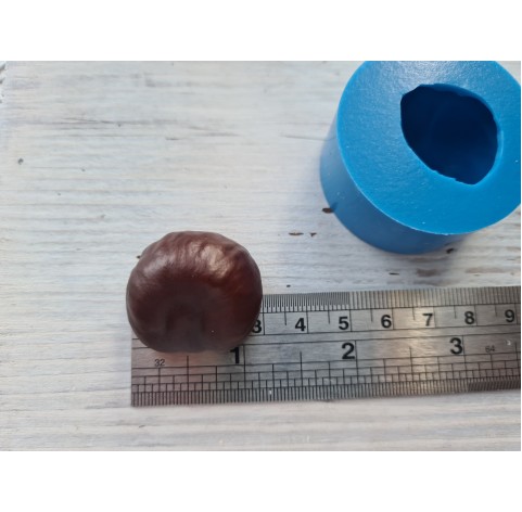 Silicone mold, Chestnut, ~ 3*2.5 cm