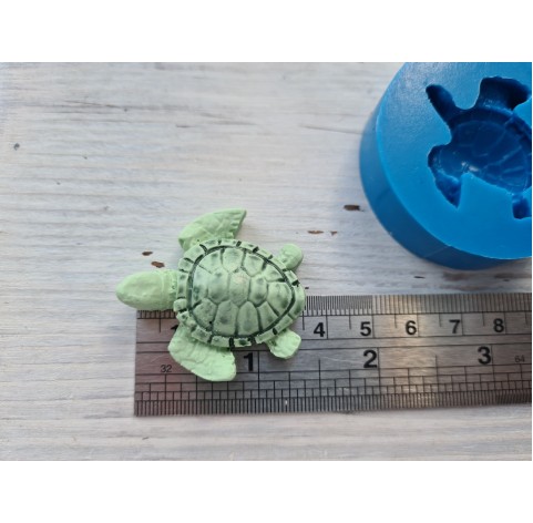 Silicone mold, Turtle, ~ 4*3.5 cm