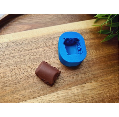 Silicone mold, Chocolate, style 11, ~ 2.3*2.7 cm, H:1.3 cm