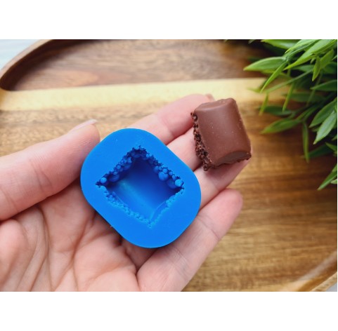 Silicone mold, Chocolate, style 11, ~ 2.3*2.7 cm, H:1.3 cm