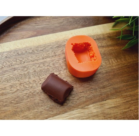 Silicone mold, Chocolate, style 11, ~ 2.3*2.7 cm, H:1.3 cm