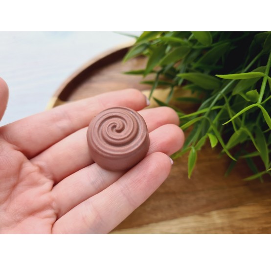 Silicone mold, Chocolate, style 15, ~ Ø 2.7 cm, H:1.4 cm