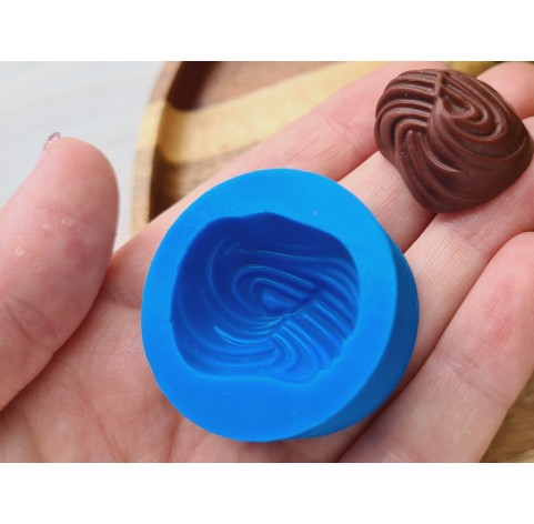 Silicone mold, Chocolate, style 16, ~ 2.2*2.6 cm, H:1.3 cm