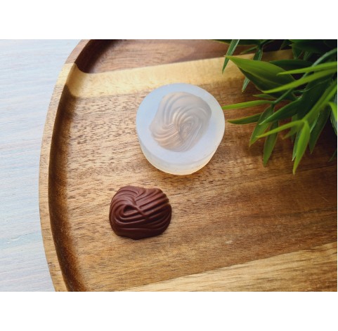 Silicone mold, Chocolate, style 16, ~ 2.2*2.6 cm, H:1.3 cm