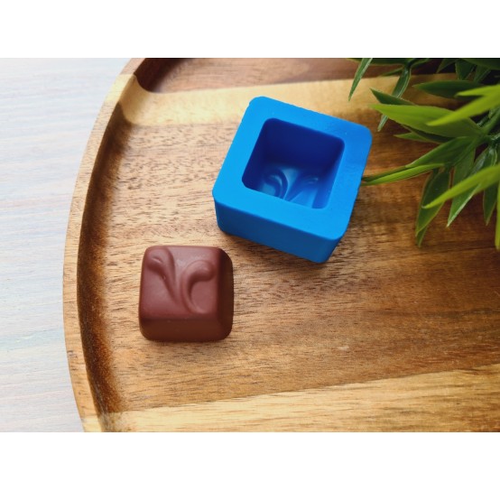 Silicone mold, Chocolate, style 19, ~ 2.5 cm, H:1.1 cm