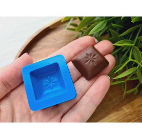 Silicone mold, Chocolate, style 21, ~ 2.4 cm, H:1 cm