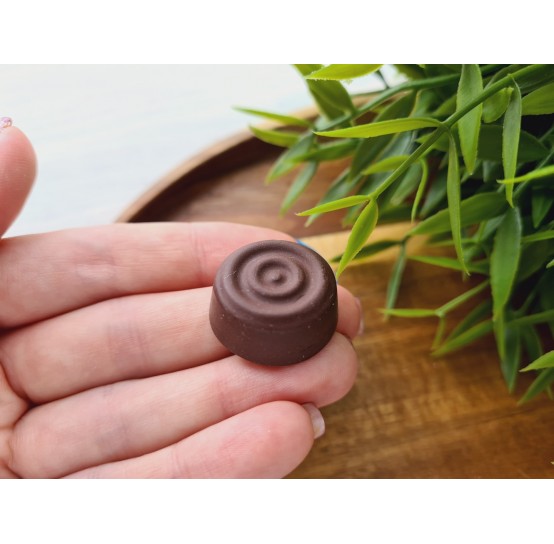 Silicone mold, Chocolate, style 22, ~ Ø 2.4 cm, H:1 cm