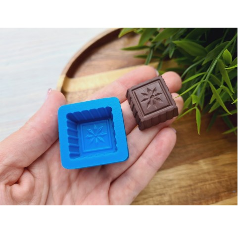 Silicone mold, Chocolate, style 28, ~ 2.5 cm, H:1.1 cm