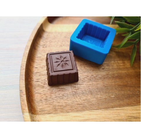 Silicone mold, Chocolate, style 28, ~ 2.5 cm, H:1.1 cm