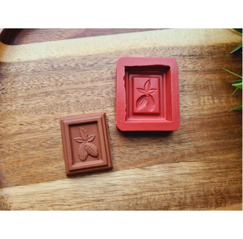 Silicone mold, Chocolate, style 2, ~ 3.2*3.9 cm, H:0.7 cm