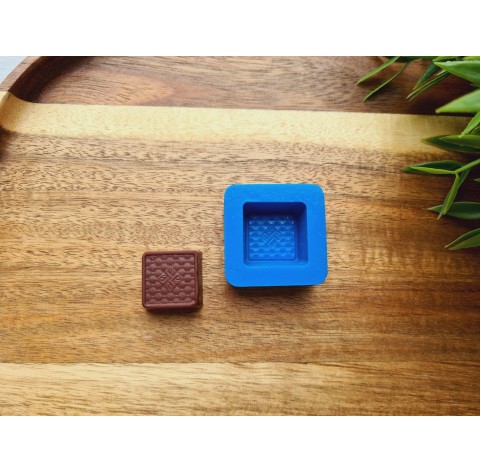 Silicone mold, Chocolate, style 40, ~ 2*2.1 cm, H:1.1 cm