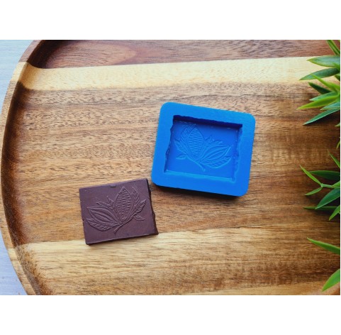 Silicone mold, Chocolate, style 44, ~ 3.2*4 cm, H:0.5 cm