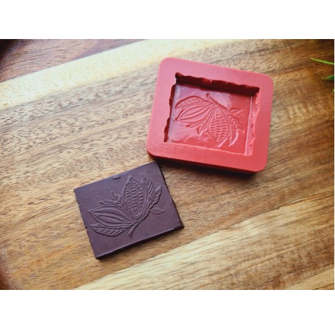 Silicone mold, Chocolate, style 44, ~ 3.2*4 cm, H:0.5 cm