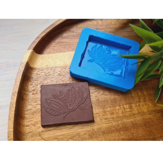 Silicone mold, Chocolate, style 44, ~ 3.2*4 cm, H:0.5 cm