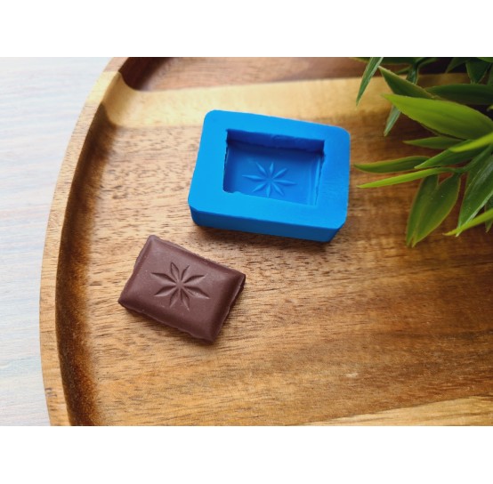 Silicone mold, Chocolate, style 48, ~ 1.9*2.7 cm, H:0.8 cm