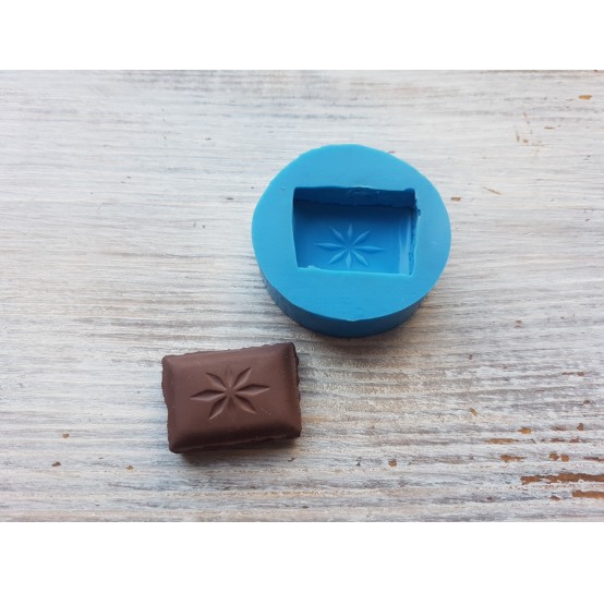Silicone mold, Chocolate piece, style 1, ~ 1.9*2.5 cm