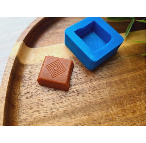 Silicone mold, Chocolate, style 49, ~ 1.8*2 cm, H:0.8 cm