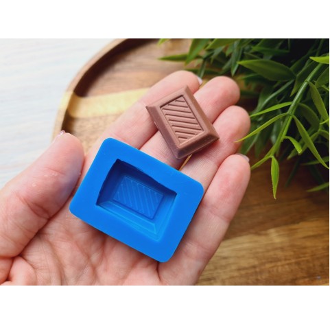 Silicone mold, Chocolate, style 52, ~ 1.8*2.6 cm, H:0.7 cm