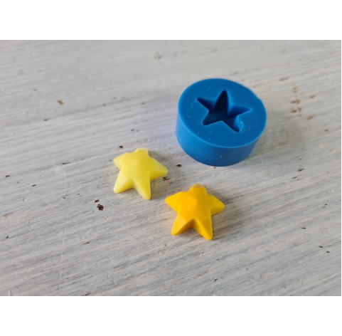 Silicone mold, Star, style 2, ~ 2 cm