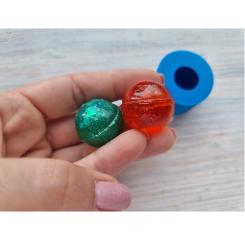 Silicone mold, Lollipop, ~ 2.5 cm, H:2.2 cm