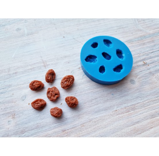Silicone mold, Raisins, 7 pcs., ~ 1-1.4 cm